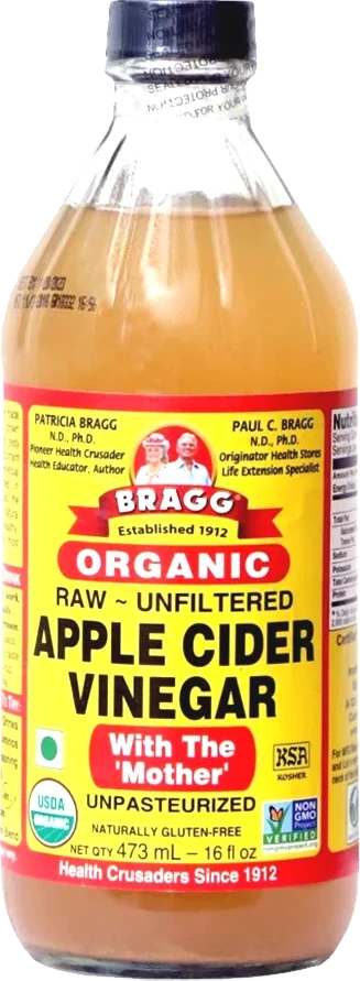Vinagre de manzana Bragg