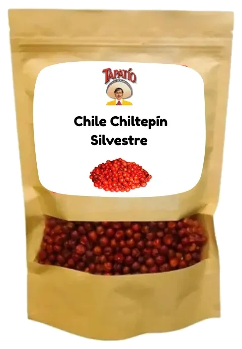 Chile chiltepín y limón en polvo