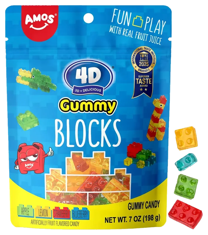 Gomitas Peelerz Amos 4D Bloques
