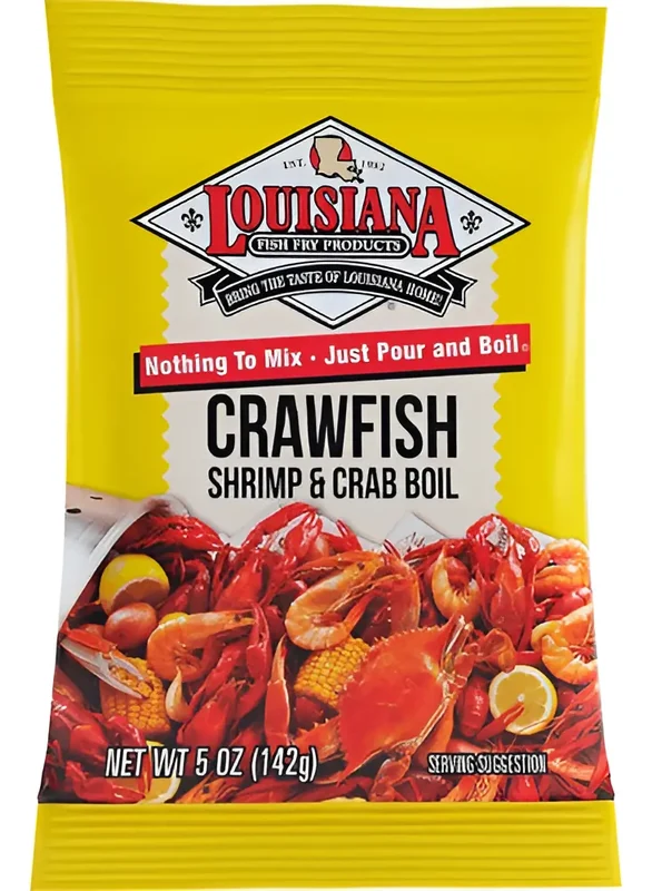 Sazonadores importados para mariscos Louisiana Crawfish Crab Boil