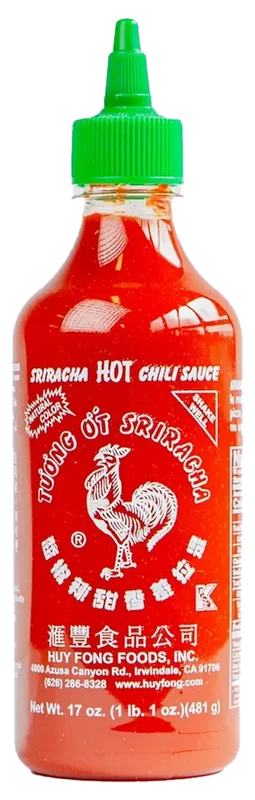 Salsa Sriracha Huy Fong Sriracha 481 g