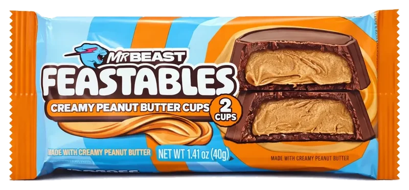 Chocolates Feastables MrBeast Peanut Butter Cups