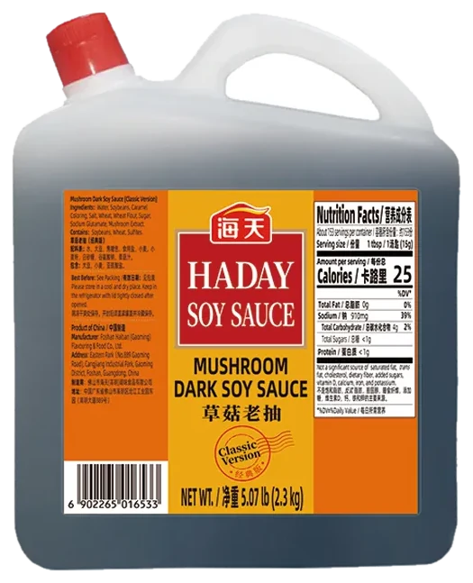 Salsas asiáticas Soya y champiñón Haday