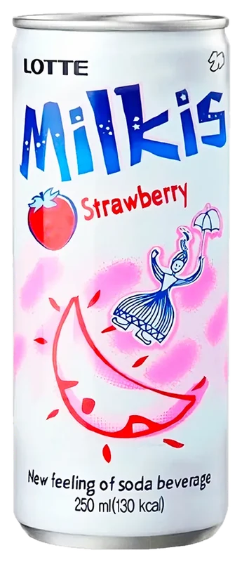 Soda cremosa Milkis Fresa