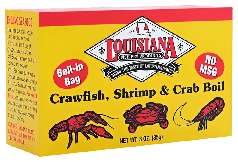 Sazonadores importados para mariscos Louisiana Crab Boil