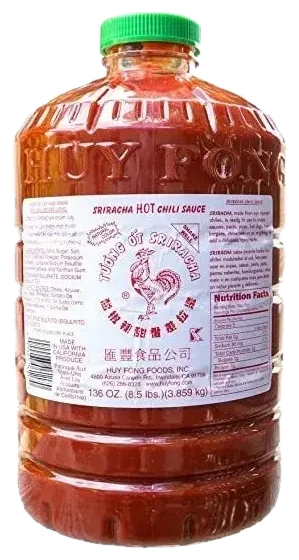Salsa Sriracha Huy Fong Sriracha galón
