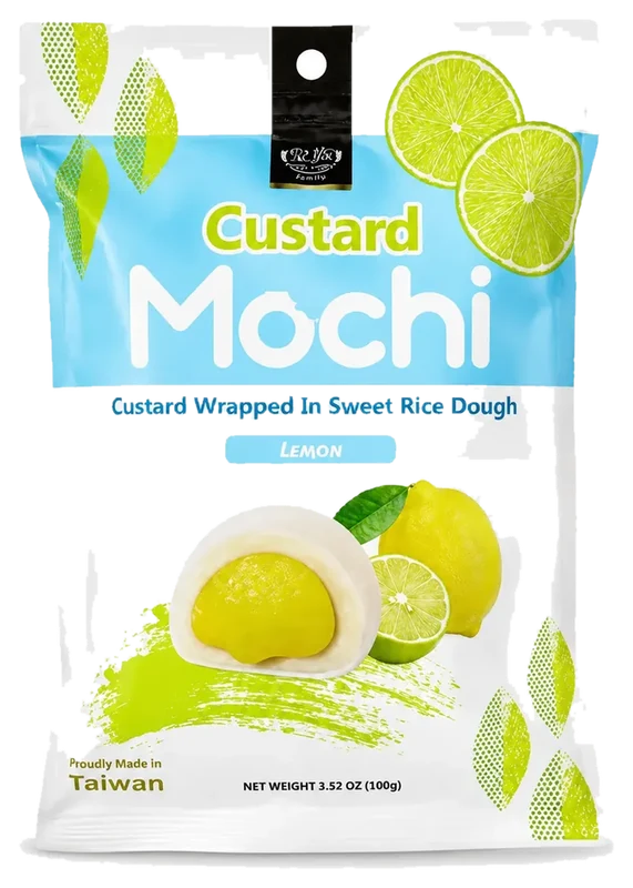 Mochi Royal Family Custard Limón