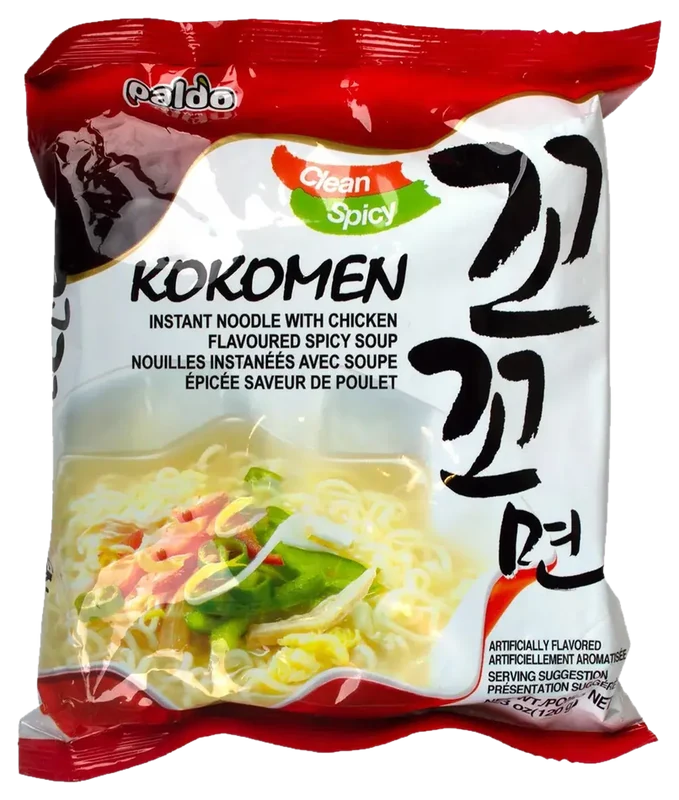 Ramen Paldo y Arih Kokomen Pollo