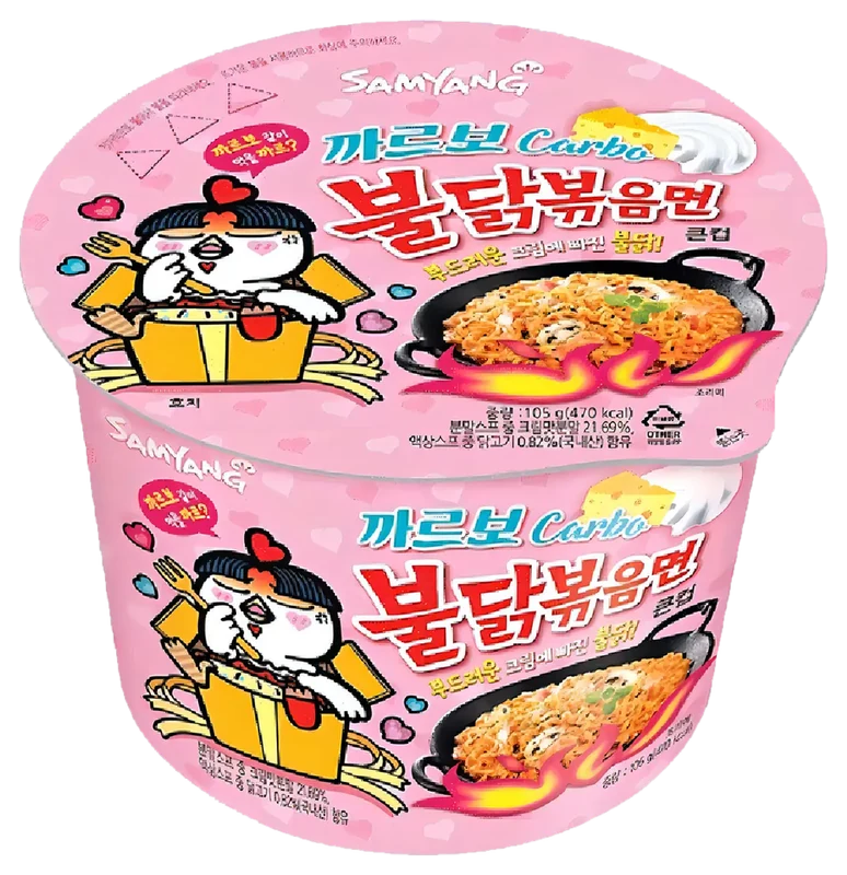 Ramen Buldak Big Bowl Carbonara